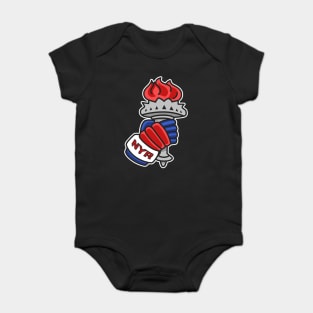 New York Rangers Statue of Liberty Torch Baby Bodysuit